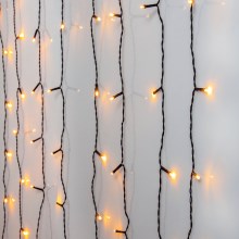 Eglo - LED Kültéri karácsonyi függöny 80xLED 1,3m IP44 meleg fehér