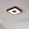 Eglo - LED Kültéri mennyezeti lámpa LED/17W/230V IP44 fekete