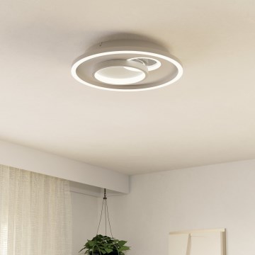 Eglo - LED Mennyezeti lámpa 1xLED/14W/230V + 1xLED/8,5W átm. 38 cm fehér
