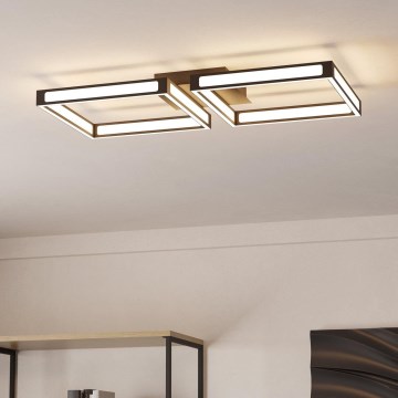 Eglo - LED Mennyezeti lámpa 2xLED/11,2W/230V fekete