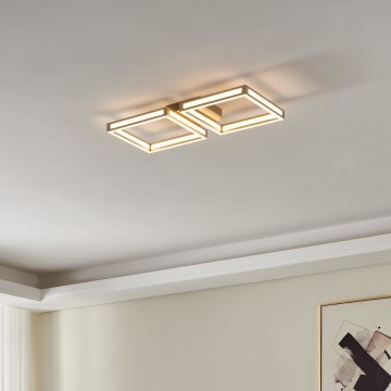 Eglo - LED Mennyezeti lámpa 2xLED/11,2W/230V matt króm