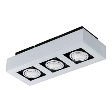 Eglo - LED Mennyezeti lámpa 3xGU10-LED/5W/230V