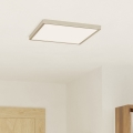 Eglo - LED mennyezeti lámpa LED/17,5W/230V 2700/4000/6500K 39x39 cm matt króm