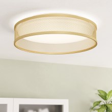 Eglo - LED Mennyezeti lámpa LED/20W/230V arany