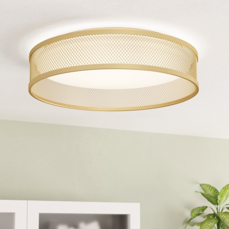 Eglo - LED Mennyezeti lámpa LED/20W/230V arany