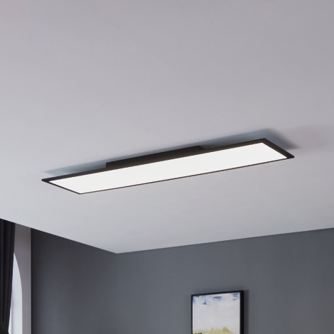 Eglo - LED Mennyezeti lámpa LED/33W/230V 120x30 cm fekete