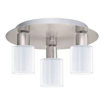 Eglo - LED Mennyezeti lámpa MY CHOICE 3xE14/4W/230V matt króm/fehér