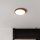 Eglo - LED mennyezeti lámpatest, 14,2 W, 230 V, 2700/4000/6500 K, átm. 27,8 cm, fekete