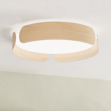 Eglo - LED mennyezeti lámpatest LED/20W/230V Ø 37 cm bézs