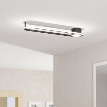 Eglo - LED mennyezeti lámpatest LED/24W/230V 2700/4000/6500K fekete