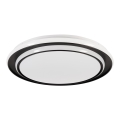 Eglo - LED mennyezeti lámpatest LED/36W/230V 2700/4000/6500K Ø 49 cm fekete