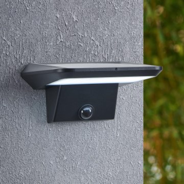 Eglo - LED napelemes fali lámpa érzékelővel LED/20W/3,7V 2000 mAh IP44