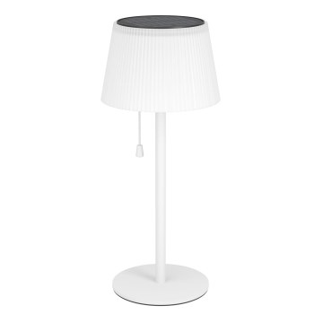 Eglo - LED napelemes újratölthető asztali lámpa LED/2,3W/3,7V 3000/4000/6500K 1800 mAh IP44 fehér