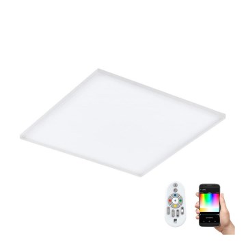 Eglo - LED RGB fényerő-szabályozós mennyezeti lámpa TURCONA-C LED/30W/230V + RC