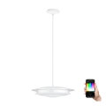 Eglo - LED RGB Fényerőszabályzós függeszték kábellel MONEVA-C LED/18W/230V