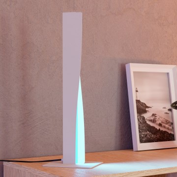 Eglo - LED RGBW dimmelhető asztali lámpa LED/9W/230V 2700-6500K szürke