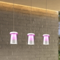 Eglo - LED RGBW Dimmelhető csillár zsinóron 3xLED/3,7W/230V 2700-6500K fehér ZigBee