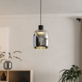 Eglo - LED RGBW Dimmelhető csillár zsinóron LED/3,7W/230V 2700-6500K fekete ZigBee