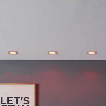 Eglo - LED RGBW Dimmelhető fügesztett mennyezeti lámpa LED/4,7W/230V fehér