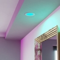 Eglo - LED RGBW dimmelhető fürdőszobai beépíthető mennyezeti lámpa LED/5W/230V 2700-6500K átm. 12 cm IP44 fehér