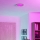 Eglo - LED RGBW Dimmelhető fürdőszobai mennyezeti lámpatest LED/11,2W/230V 2700-6500K átm. 21,1 cm IP44 matt króm