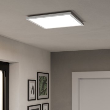 Eglo - LED RGBW dimmelhető fürdőszobai mennyezeti lámpatest LED/17,6W/230V 2700-6500K 39x39 cm IP44 fehér ZigBee