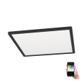 Eglo - LED RGBW Dimmelhető mennyezeti lámpa LED/16,5W/230V fekete ZigBee