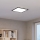 Eglo - LED RGBW dimmelhető mennyezeti lámpa LED/19W/230V 2700-6500K 40x40 cm fekete