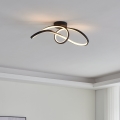 Eglo - LED RGBW Dimmelhető mennyezeti lámpa LED/22W/230V 2700-6500K fekete