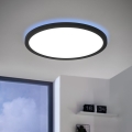 Eglo - LED RGBW Dimmelhető mennyezeti lámpaED/14,6W/230V fekete ZigBee