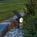 Eglo - LED RGBW dimmelhető napelemes lámpa LED/3W/4,5V IP44 fekete + távirányító