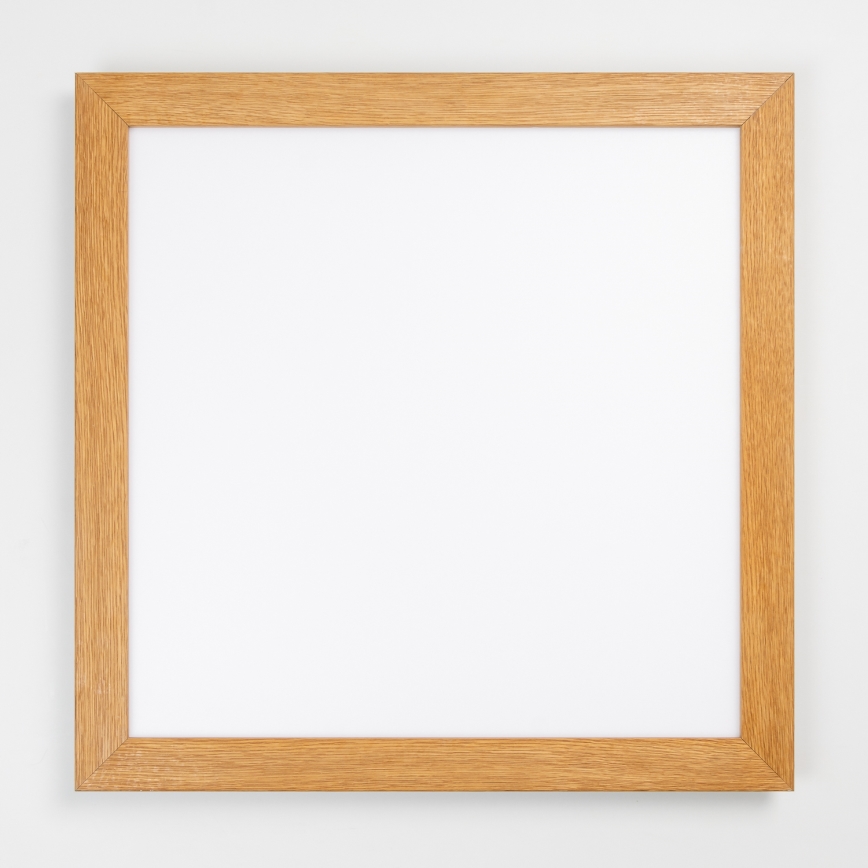 Eglo - LED RGBW dimmelhető mennyezeti panel SALOBRENA-C WOOD LED/34W/230V 2700-6500K 64x64 cm barna + távirányító