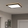 Eglo - LED RGBW Szabályozható fürdőszobai mennyezeti lámpa LED/17,6W/230V 2700-6500K 39x39 cm IP44 fekete ZigBee