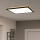 Eglo - LED RGBW Szabályozható fürdőszobai mennyezeti lámpa LED/17W/230V 2700-6500K 50x50cm IP44 fekete ZigBee