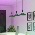 Eglo - LED RGBW zsinóron függesztett dimmelhető csillár 3xLED/7,5W/230V 2700-6500K fekete