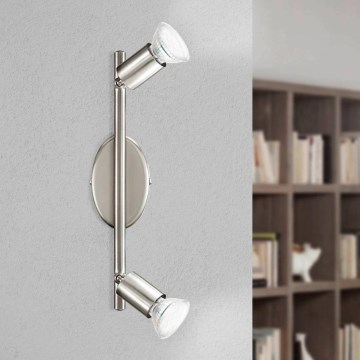 Eglo - LED Spotlámpa 2xGU10/2,8W/230V