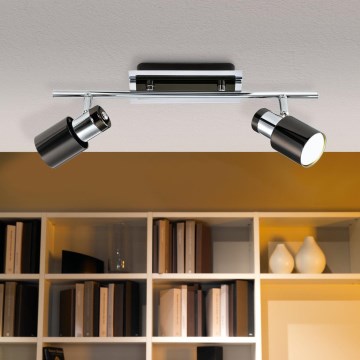 Eglo - LED Spotlámpa 2xGU10/5W/230V