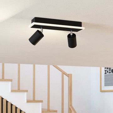 Eglo - LED spotlámpa LED/12W/230V fekete