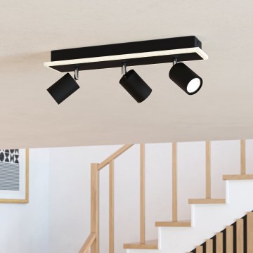 Eglo - LED spotlámpa LED/20W/230V fekete