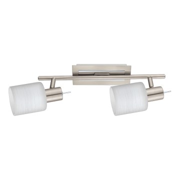 Eglo - LED spotlámpa MY CHOICE 2xE14/4W/230V matt króm/fehér