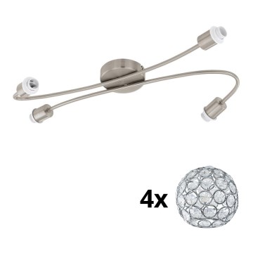 Eglo - LED spotlámpa MY CHOICE 4xE14/4W/230V matt króm