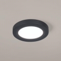 Eglo - LED süllyesztett lámpa LED/5,5W/230V 4000K fekete átm. 11,7 cm