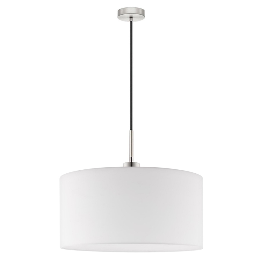 Eglo - LED Függeszték kábellel TUNJA 1xE27/60W/230V fehér
