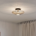 Eglo - Mennyezeti lámpa 1xE27/40W/230V, átmérő 38 cm, krémszínű