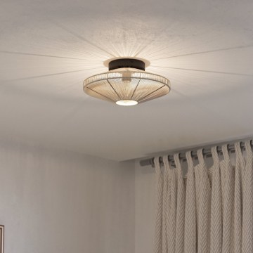 Eglo - Mennyezeti lámpa 1xE27/40W/230V, átmérő 38 cm, krémszínű