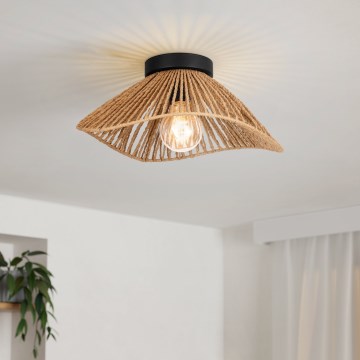 Eglo - Mennyezeti lámpa 1xE27/60W/230V barna