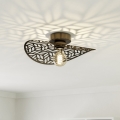 Eglo - Mennyezeti lámpa 1xE27/60W/230V, Ø 40 cm, bronzszínű