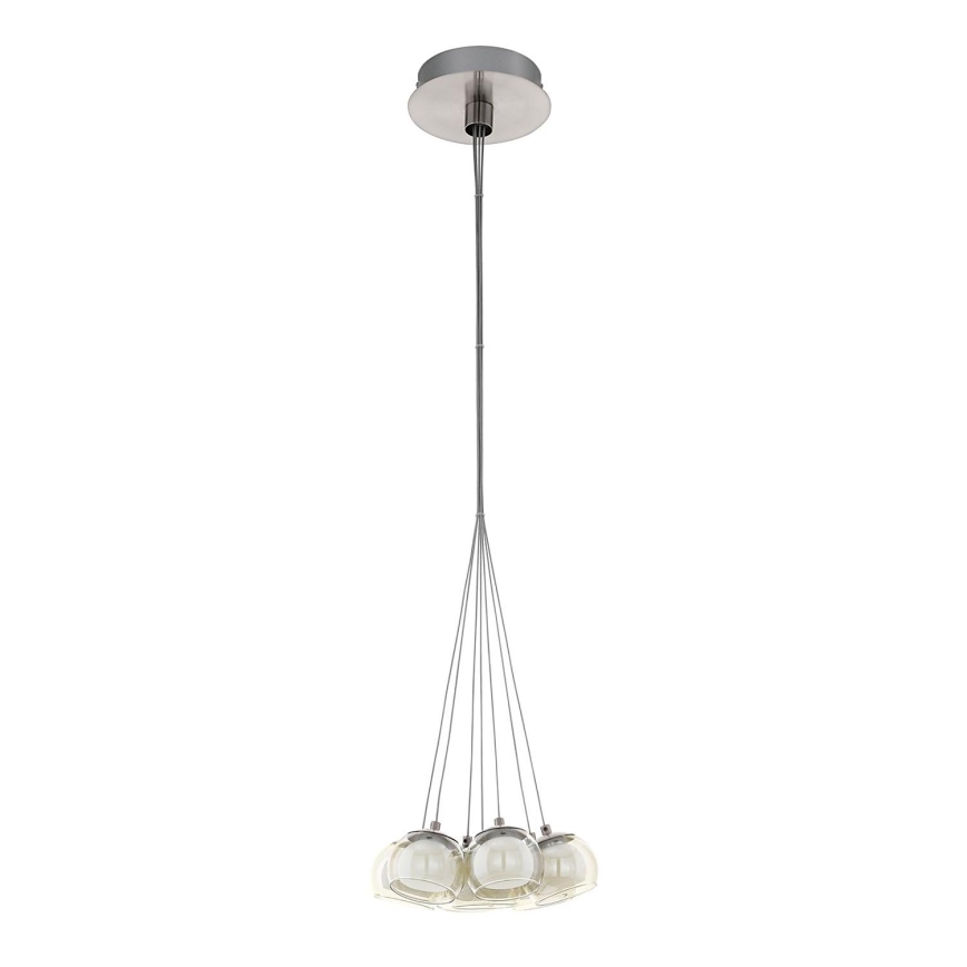 Eglo - Pótló üveg POLDRAS átm. 5,5 cm átlátszó/borostyán