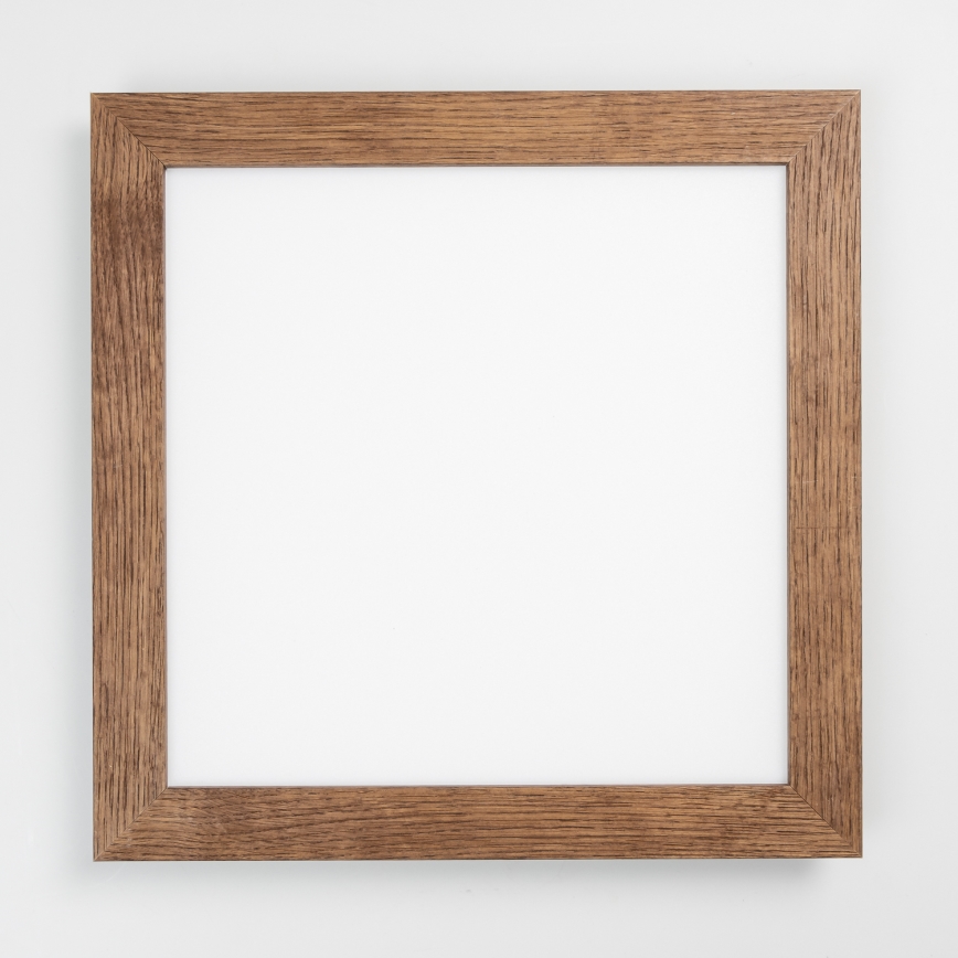 Eglo - LED dimmelhető mennyezeti panel POZZALLO WOOD LED/21W/230V 2700-6500K 49,5x49,5 cm sötétbarna + távirányító