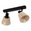 Eglo - Spotlámpa 2xE14/40W/230V bézs/fekete